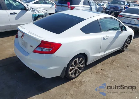 2012 Honda Civic Si из США, поврежденный, VIN 2HGFG4A52CH704435